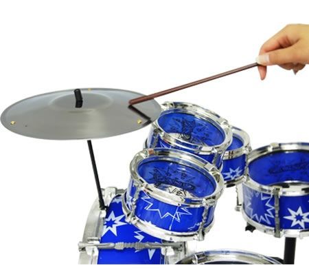 Six-Piece Big Band Let's Rock in Roll Toy Drum