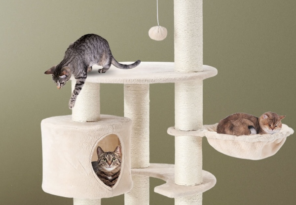 Petscene Cat Tree Tower Scratching Post