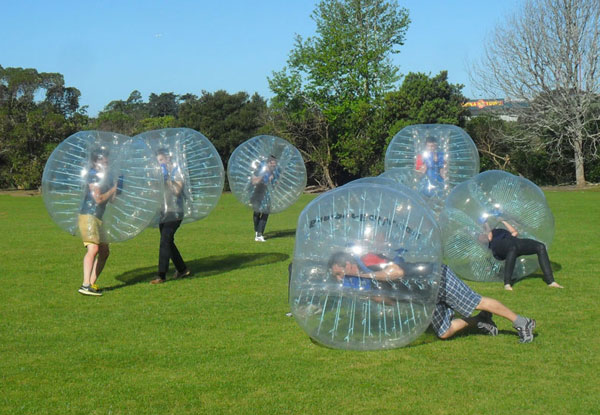 $10 for a 15-Min Bumper Ball Session for One, $15 for Two or $25 for Four People – Valid for the September School Holidays