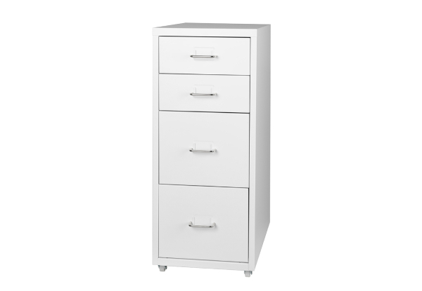 Levede Four-Drawer Office Storage Cabinet - Two Colours Available