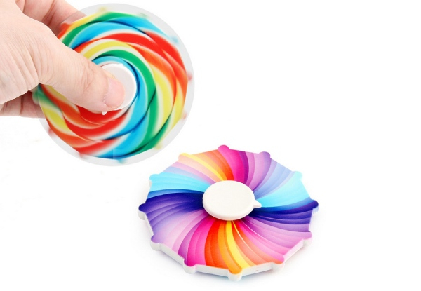 Rainbow Fidget Hand Spinner - Four Styles Available
