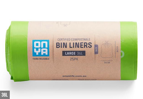 8L Compostable Bin Liners - Options for 36L or 60L Available
