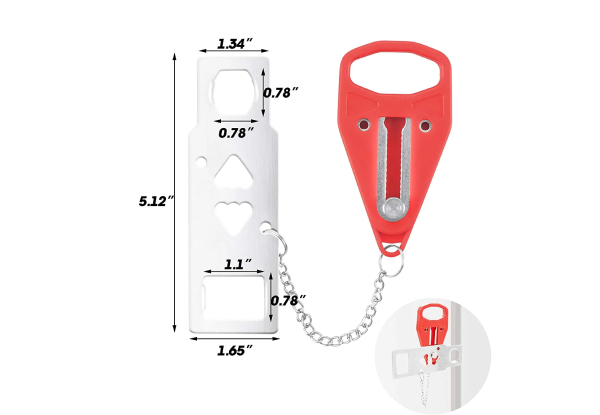 Portable Traveling Safety Door Lock