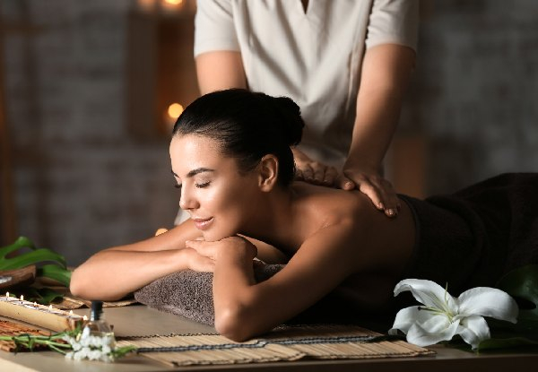 90-Minute Pamper Package incl. Full Body Massage, Foot Spa & Reflexology for One