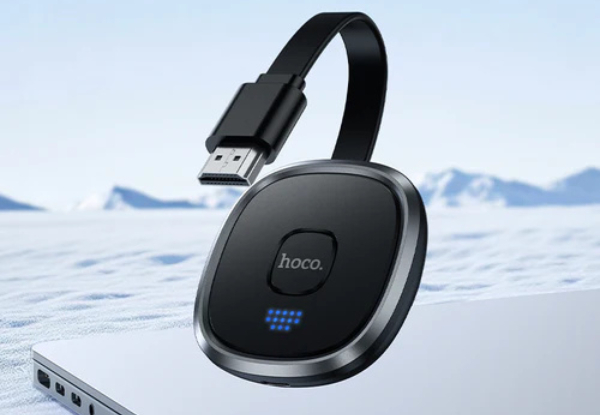 Hoco HD Wireless HDMI Projector Dongle with 1080P 60Hz