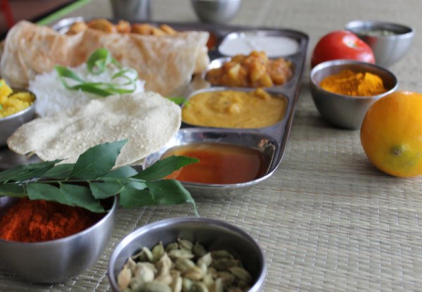 South Indian Dinner Feast for One - Options for up to Four People