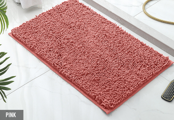 Non-Slip Absorbent Microfibre Door Mat - Six Colours Available