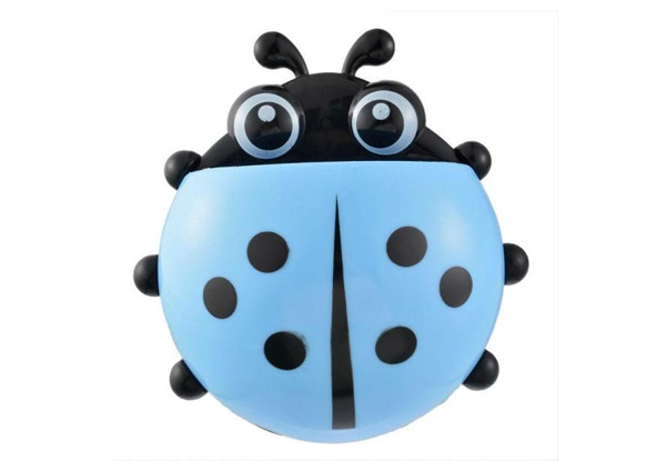 Ladybug Toothbrush Holder - Four Colours Available