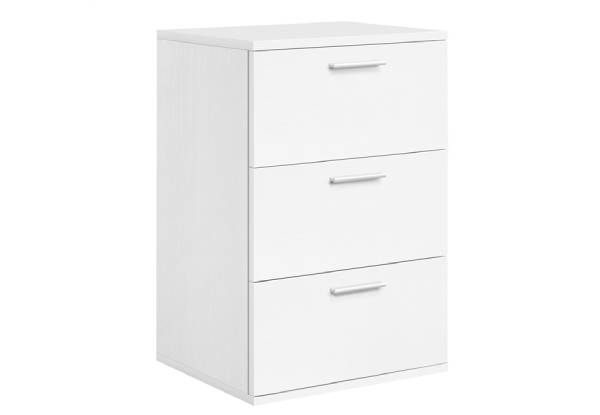 Two-Piece Three-Drawer End Table Cabinet