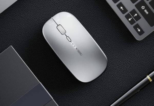 INPHIC Silent Rechargeable Ultra Slim Wireless Mouse 2.4G - Two Colours Available