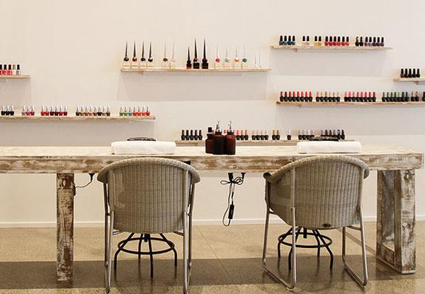 $25 for a Signature Gel Colour Polish Manicure or $30 for a Quickie Pedicure Gel - Two Locations