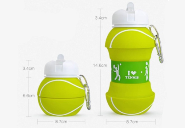 550ML Foldable Sports Water Bottle - Five Options Available