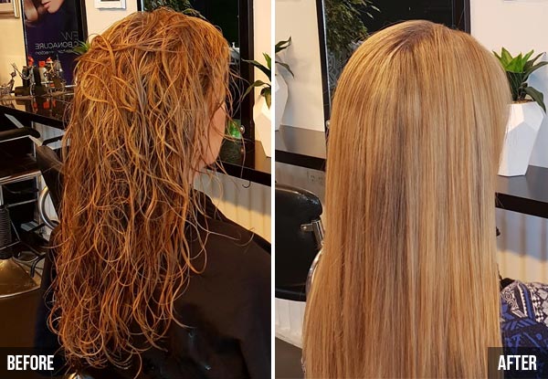 Brazilian Smoothing System Treatment & Blow Wave - Option to incl. Home Care Shampoo & Conditioner