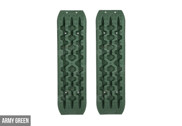 Pair of Vehicle Recovery 4x4 Track Boards - Five Colours Available