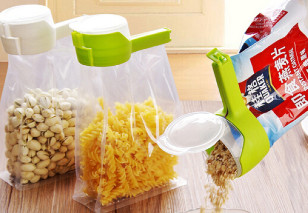 Reusable Food Clips - Option for Three or Six-Pack