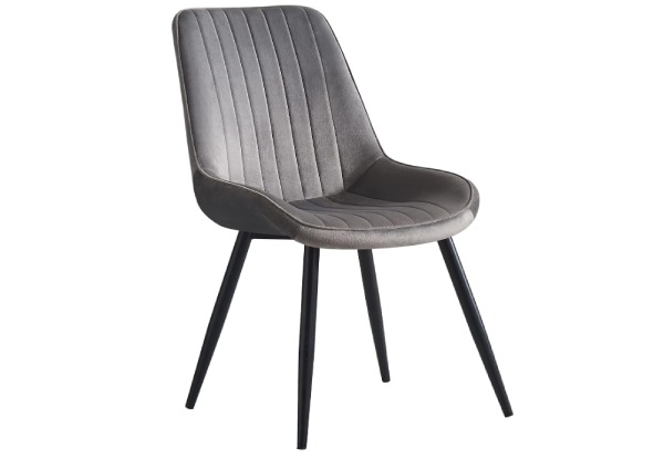 Two-Piece PU Leather Dining Chair