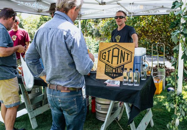 Entry for Two People to Beer Appreciation Day (B.A.D) Craft Beer & Cider Festival Havelock North on Saturday 9th March 2019 incl. Tasting Notes & Tokens for One Beer Each 12.30pm - 7.00pm