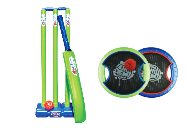 Wahu Outdoor Games Range - Option for Wahu Cricket Set or Bungee Disc Set