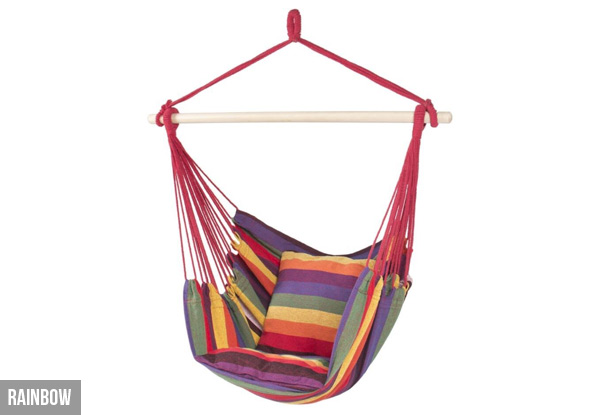 Garden Hammock Chair - Three Colours Available with Free Delivery