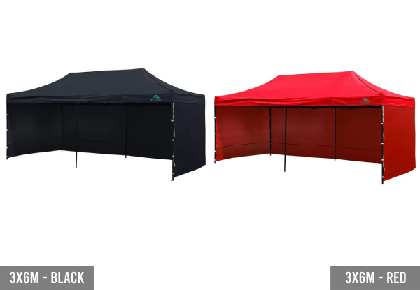 Beyond Gazebo with Three Side Walls - Four Colours & Three Sizes Available