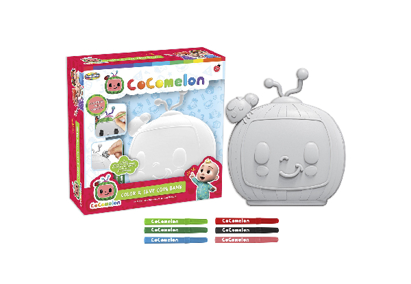 Cocomelon Paint Your Own Coin Bank