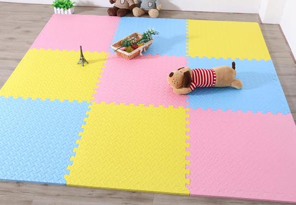 Four-Piece Puzzle EVA Foam Mat