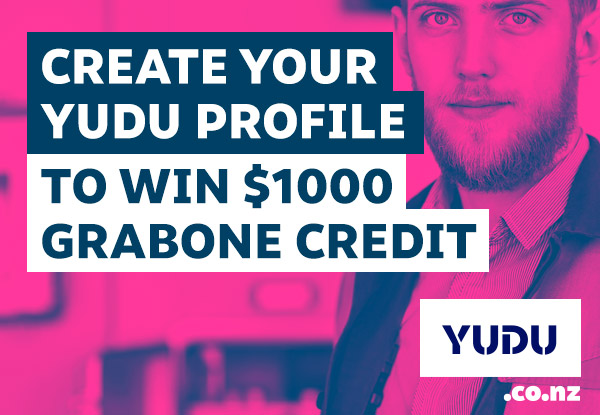 Go in the Draw for the Chance to Win a $1000 GrabOne Voucher with YUDU