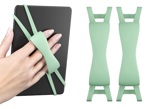 Two-Pack Comfortable Tablet Hand Strap - Available in Two Colours