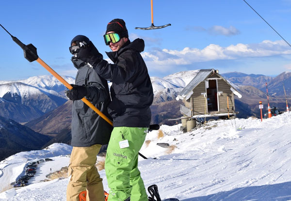 Mt Cheeseman Ski Area Lift Pass for an Adult - Options for a Student or Youth