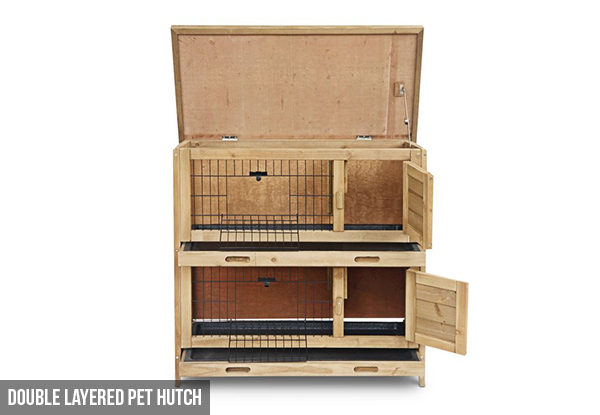 Pet Hutch - Four Options Available