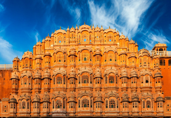 Per-Person, Twin-Share 13-Night Wonders of India Tour incl. Accommodation, Sightseeing, Camel Safari, Jeep Safari, English Speaking Guide