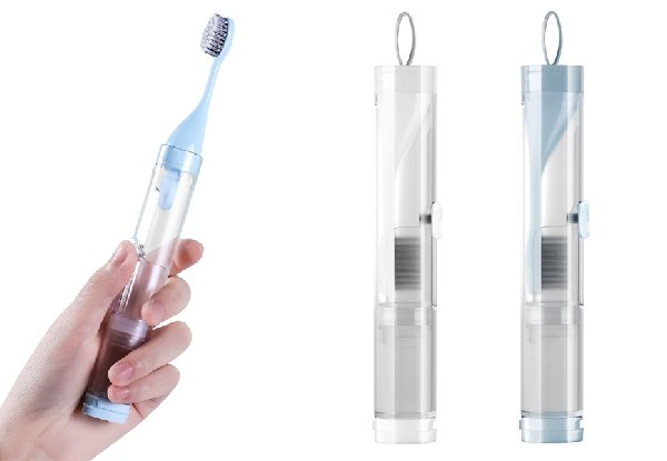 toothbrush with inbuilt toothpaste