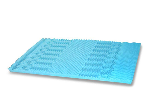 Seven-Zone Gel Mattress Topper - Six Sizes Available