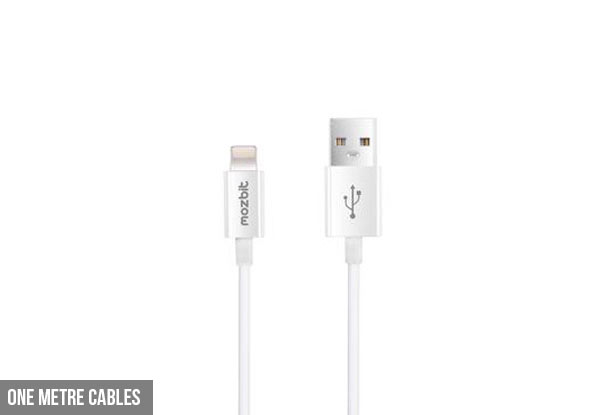 From $9 for a Mozbit Lightning to USB Cable - Two Options Available