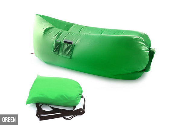Two Chillsax Self Inflatable Loungers - Four Colours Available