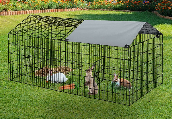 Metal Chicken Coop Run - Two Sizes Available