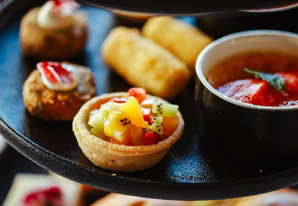 Premium High Tea for One Person incl. Tea & Coffee - Option to incl. a Glass of Bubbles or Champagne & for up to 10 People - Valid Saturday & Sundays only