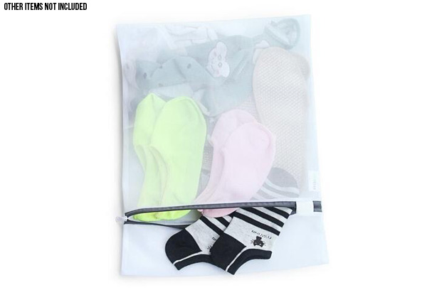 Six-Pack of Mesh Laundry Bags with Free Delivery