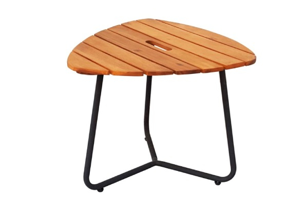 iFurniture Outdoor Bistro 48 Wooden Bistro Table