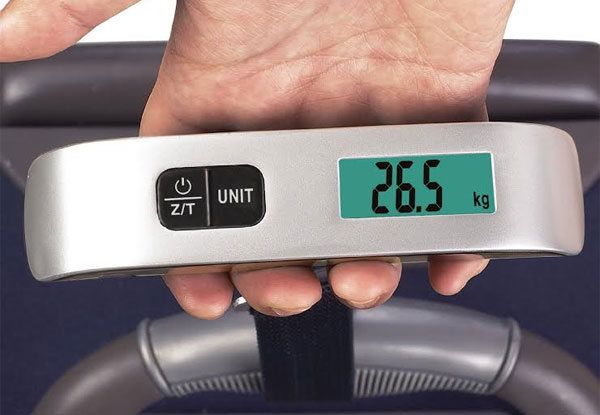 50kg Electronic Luggage Scale incl. Thermometer
