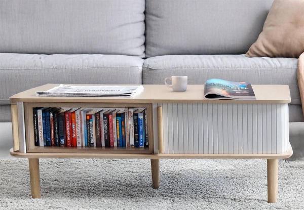 Marama Tambour Coffee Table