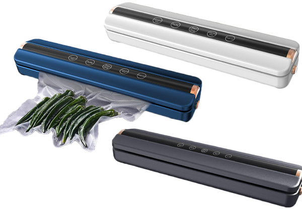 Portable Vacuum Food Sealer Machine - Available in Three Colours