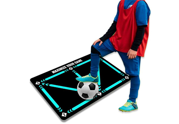 Football Footstep Dribble Training Mat - Option for Two