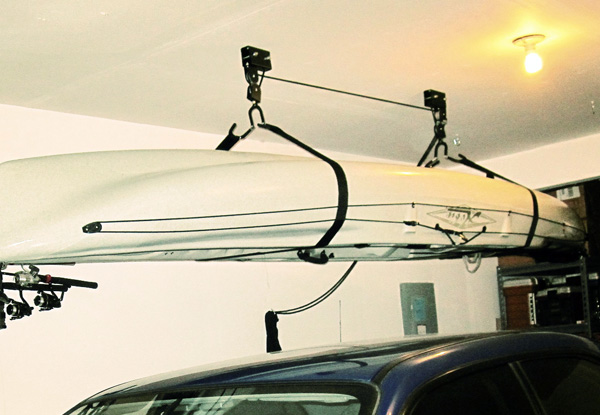 $30 for a Kayak Pulley Storage System