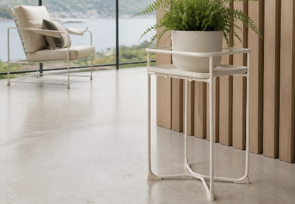 Modern Square Loft Flower Stand - Available in Two Colours