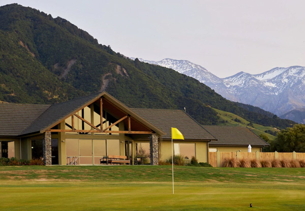 One-Night King Suite Hotel Stay with Breakfast, Unlimited Golfing & More in Kaikoura for Two People - Option for Two Nights