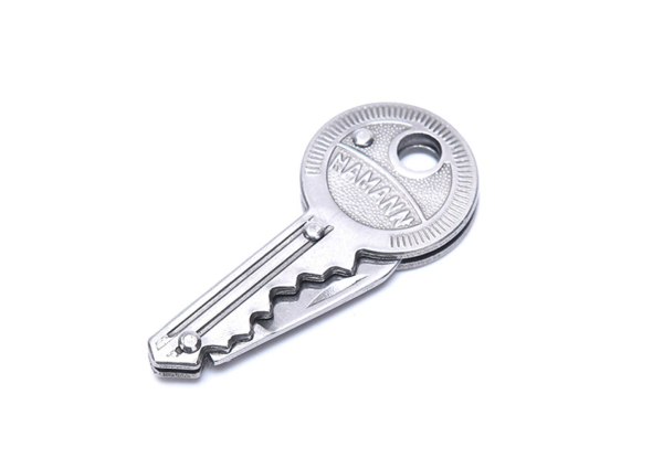 Mini Blade Folded Key Ring Tool