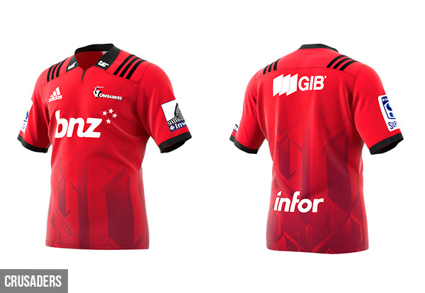 Official Super Rugby Home Jersey Range - Five Styles & Seven Sizes Available