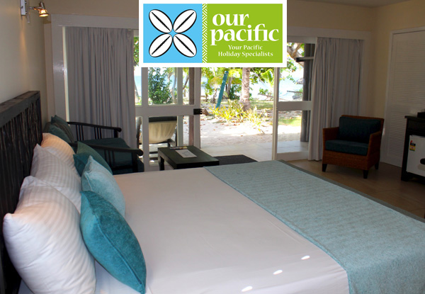 $799pp Twin Share for a Treasure Island Resort Fiji Getaway incl. Four Nights' Accommodation, Daily Full Breakfasts, FJ$400 Food, Beverage & Boutique Credit, Return Transfers & Watersports (value up to $1,399)
