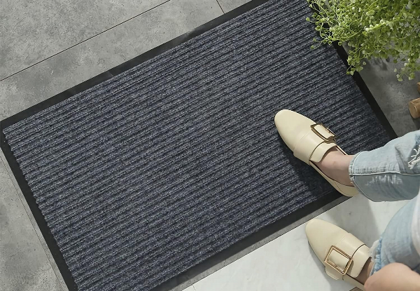 Non-Slip Indoor & Outdoor Door Mat - Two Sizes Available